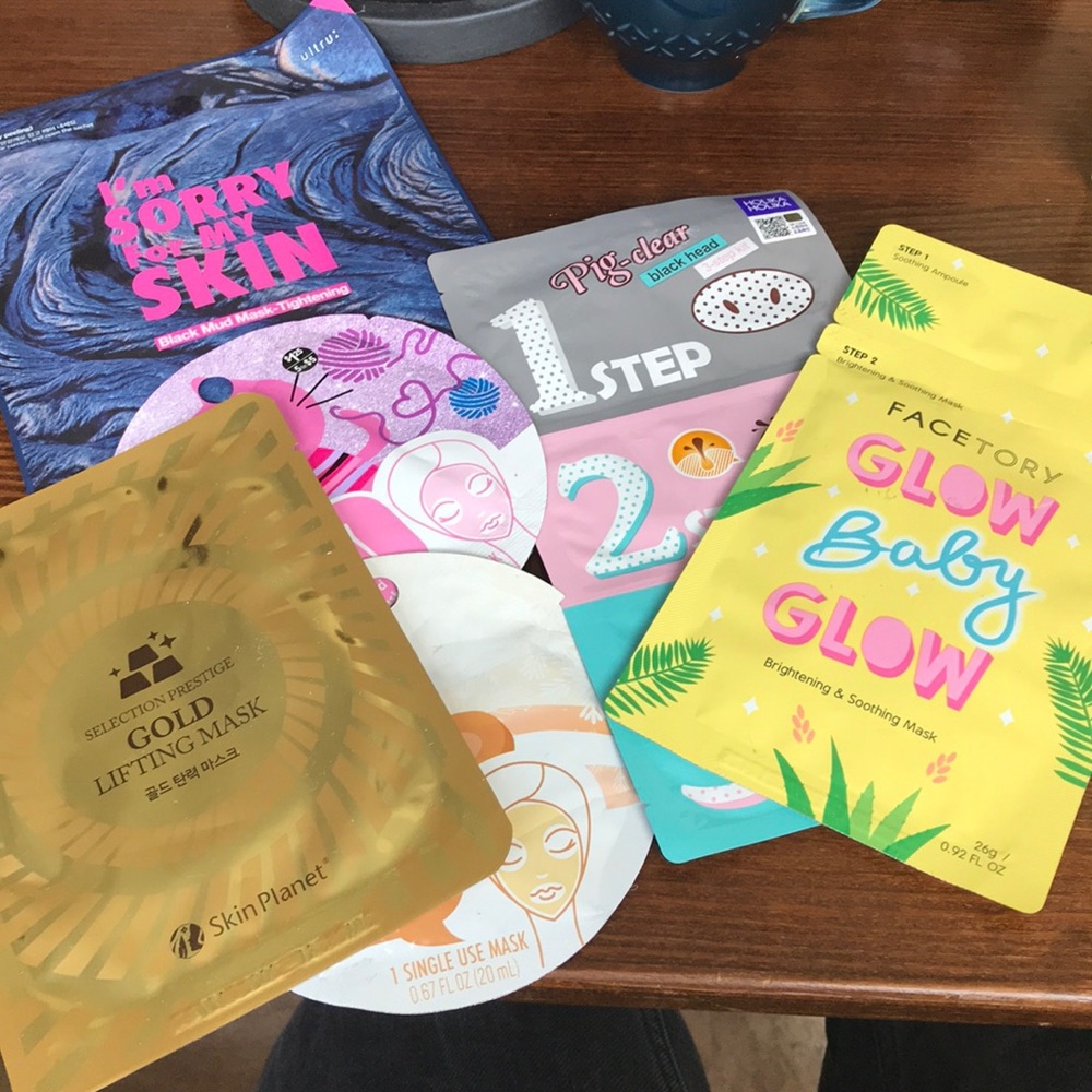 Set of 6 Sheet Masks